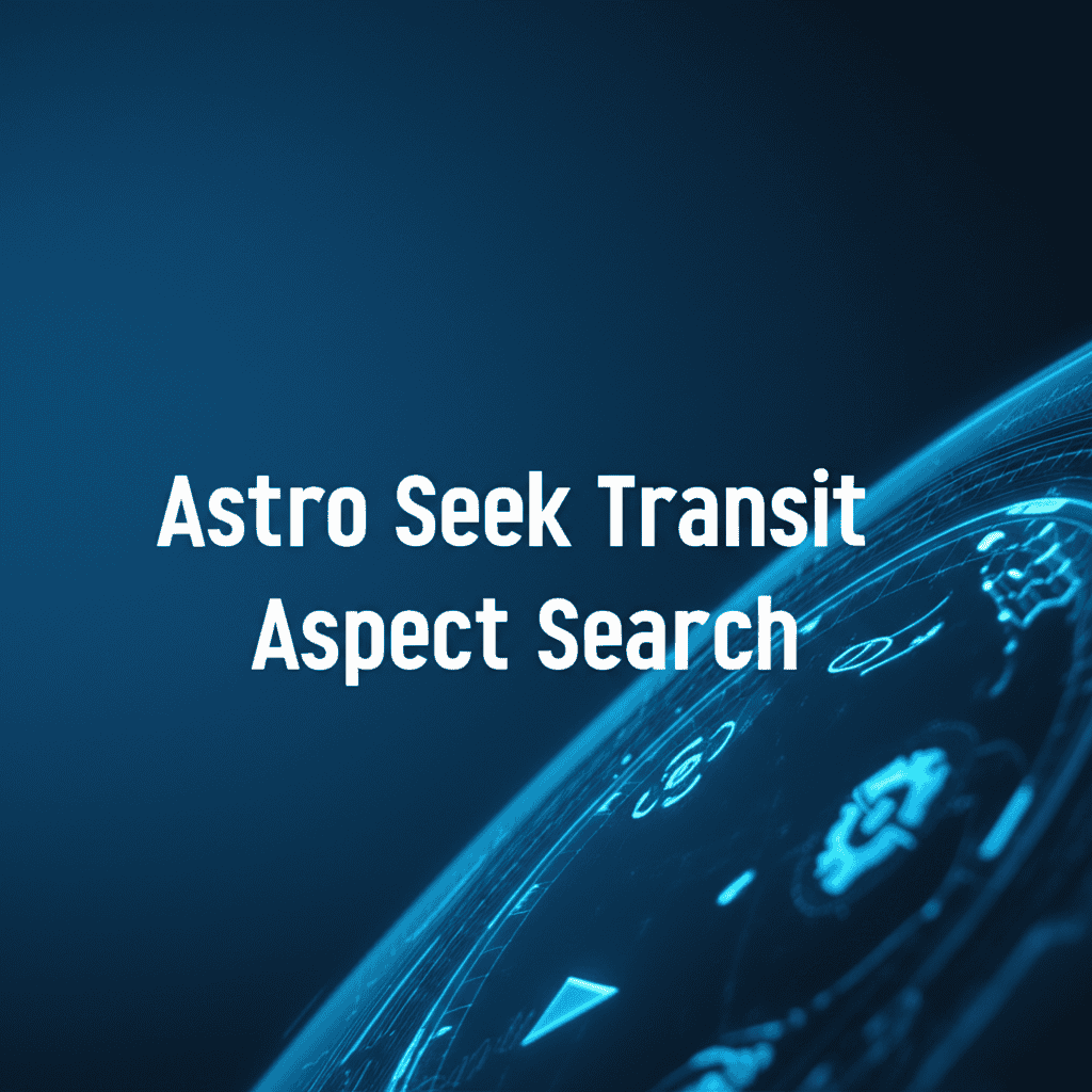Astro Seek Transit Aspect Search