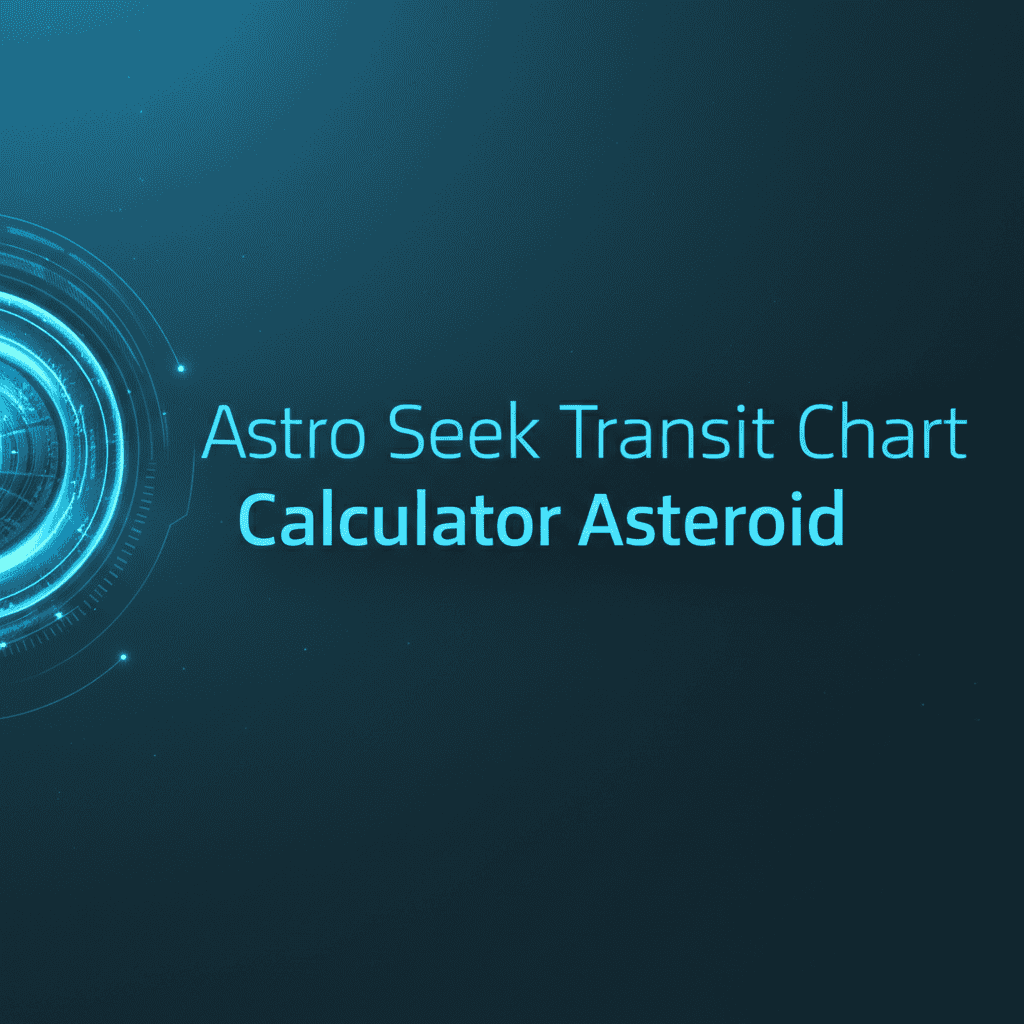 Astro Seek Transit Chart Calculator Asteroid calculating chart