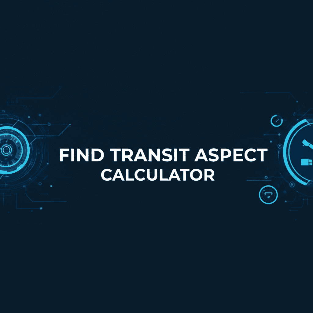 Find Transit Aspect Calculator