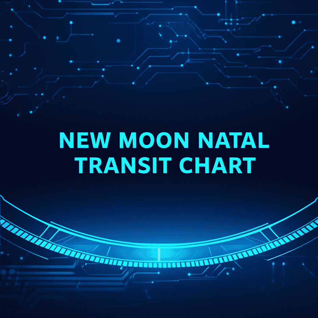New Moon Natal Transit Chart