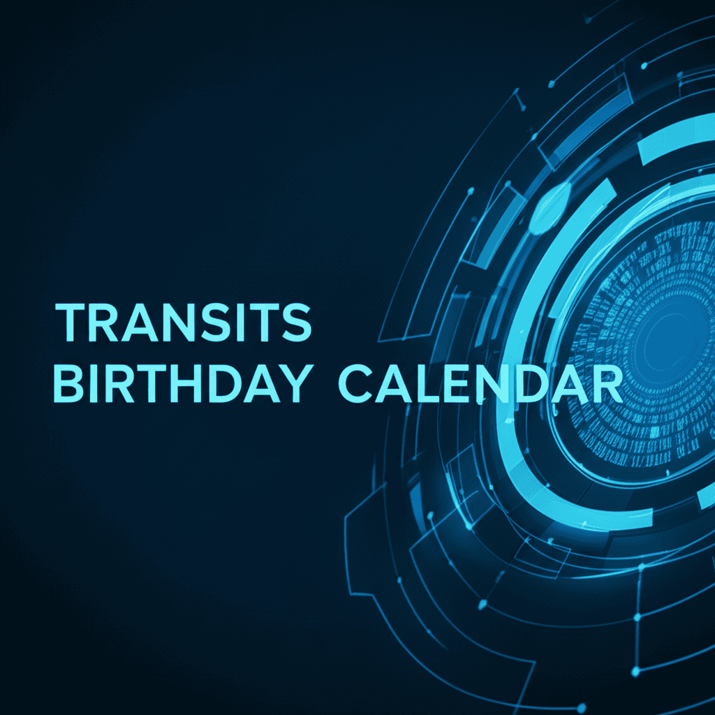 Transits Birthday Calendar Overview